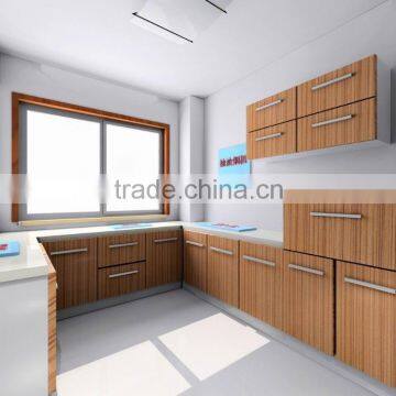 Simple knock down kitchen cabinet/mdf kitchen cabinet from China