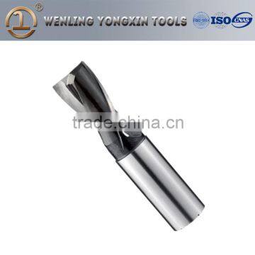 Slot end mill with parallel shank, milling cutter