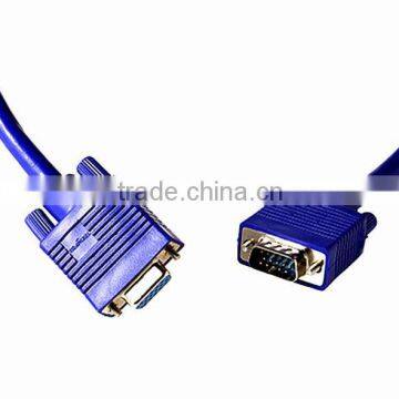 High speed 15Pin Male to Male Vga to Vga coaxial Cable with competitive price