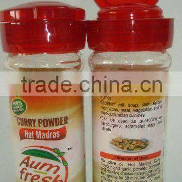 Curry Powder hot Madras