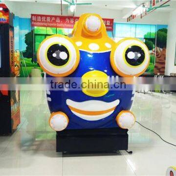 Coin operated Undersea Boat family swing riding boat