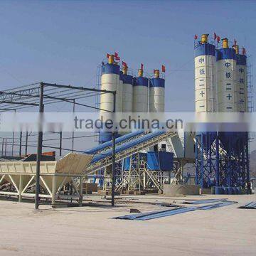 Automatic 90m3/h Belt Conveyor Concrete Batching Plants