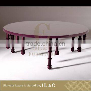 Luxury Living Room AT0-2 Elegant Tea Table High-end Furniture Factory Price From China JL&C Furniture