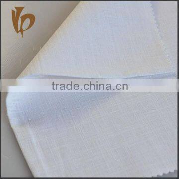 Bleach Color Plain Dyed 100% Ramie Fabric for Table photo-2