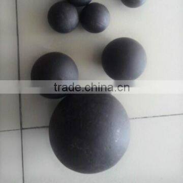 Low wear abrasion grinding steel ball for copper mine