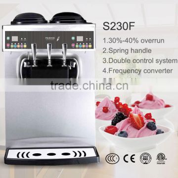 S230F sundae big capacity counter top icecream maker