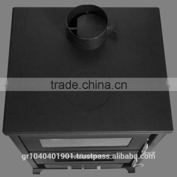 Wood Burning Steel Stove With Oven photo-5