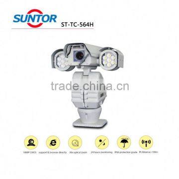 Outdoor HD 1080p 360 Night Vision Infrared Waterproof 30x Optical Zoom PTZ IP Camera