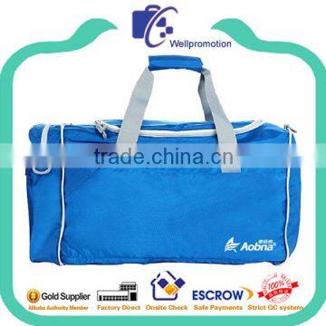Custom Large Capacity Blue Korean Folding Travel Bag