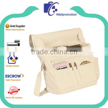 Fashion canvas document messenger bag men casual