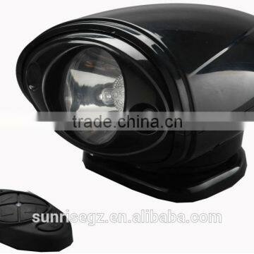 360 Degree Rotating,200M,35W/55W Wireless HID Search Light with Remote Control,ForJeep,4x4 Offrod,Suv,Boat,Marrine(SR-HID-S04)