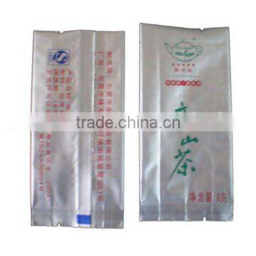 high quality plastic back center seal tea bag