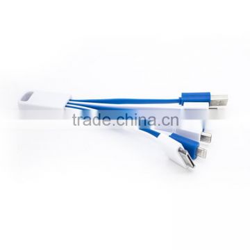 OEM Promotion Gift Keychain 5 in 1 Multi Usb Cable With Customized Logo photo-4