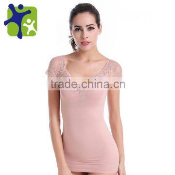 Women body shaper short sleeve t shirt, Female slimming product sexy for women, NY124