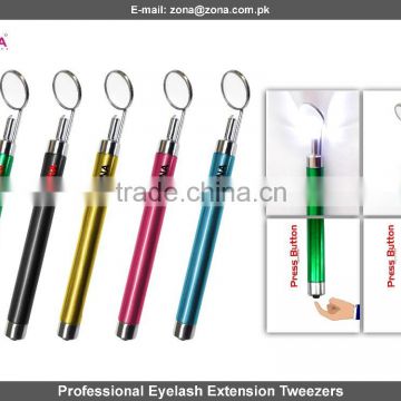 Professional Eyelash Extension Mirror With Light / Get Eyelash Mirror With Your Printed Business Name From ZONA PAKISTAN