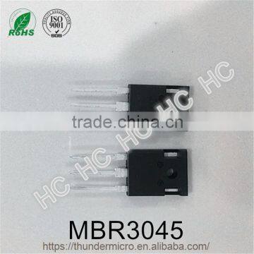 Original MBR3045 Schottky barrier rectifier diode 30A 45V TO-247