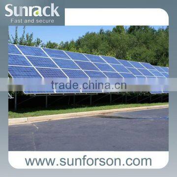 solar panel mounting rack mount structure