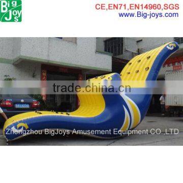 Giant grow in water toys inflatable seesaw for adults