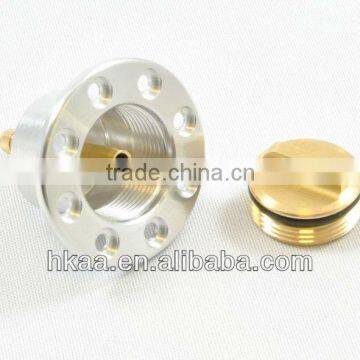 aluminum brass threaded male female cap