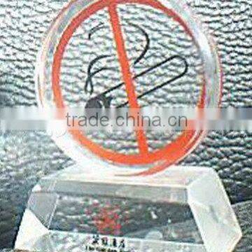 acrylic sign display stand