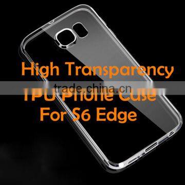 blank cell phone case TPU Case for samsung S6 edge s6 edge plus