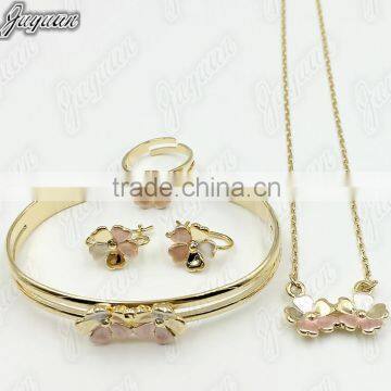 Juyuan Fashion 18K Gold Three Color Baby Set