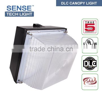 Parking Garage Retrofit 60W DLC LED Canopy Light with 5 Years Warranty