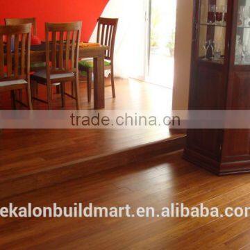 New arrival Natural Solid Bamboo Flooring Market Teak Color Flooring Carbonized Bamboo Flooring,Durable Click Bamboo Parquet