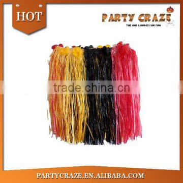 Adult tricolor luau grass skirts