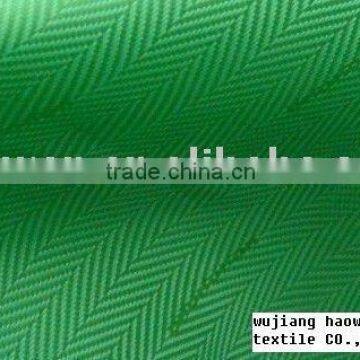 herringbone Polyester Pongee / pongee fabric/ check fabric