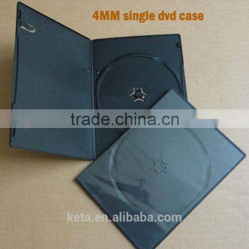 Hot Sales 14mm Single Black Cheap Plastic Long DVD Case