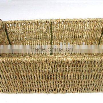 Straw Rope Woven Laundry Basket