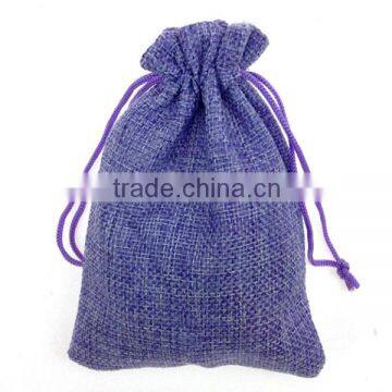 Hot sale custom linen drawstring bag
