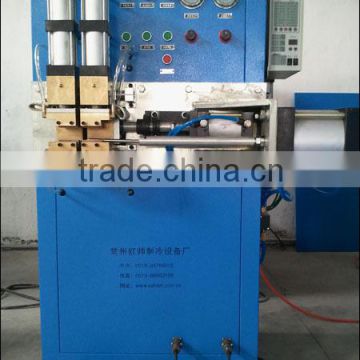 Copper welding machine with flaring function