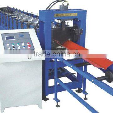 WLFM90-340 automatic popular steel roof ridge cap forming machine manufacturer