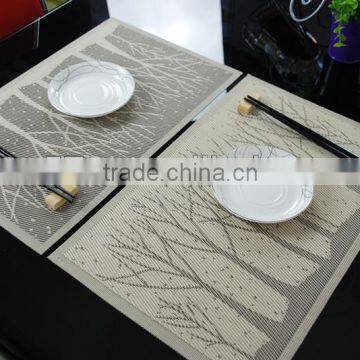 2016 dish mat/placemats/cup coaster textilene fabric
