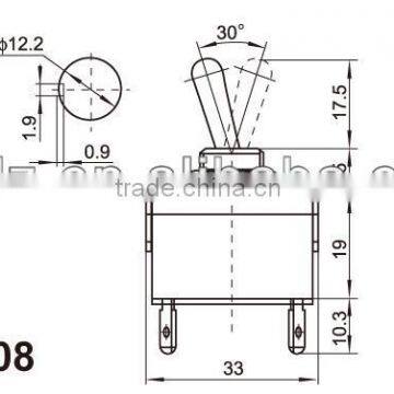 6A 125VAC ON-OFF 2P Toggle Switch,ignition Switch for Electric Scooters photo-4