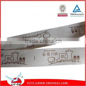 2016 High Quality Custom Design Printed Cotton Ribbon for Wholesale