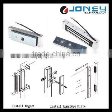 380KG(900Lbs) Access control Single Door Magnetic Lock with mortise JYL-380M