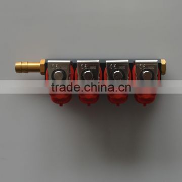 cng lpg 4cyl injector rail/rail injector/gas rail/cng injector