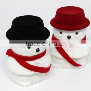 High quality Christmas jewelry packaging flocked box