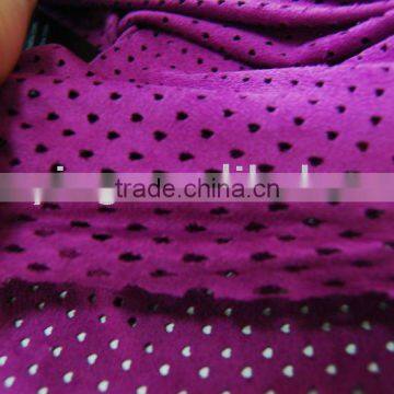 suede elastane fabric for garment