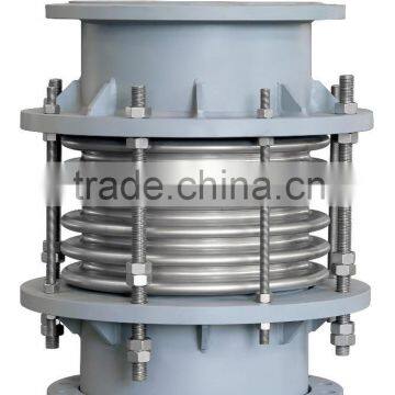 Flange type bellows pipe expansion joints connector