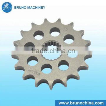 top quality high strength driven steel 13 teeth motorcycle front sprocket