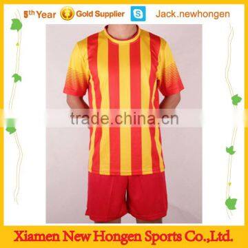 Stripe soccer jersey/soccer shirt/soccer uniform