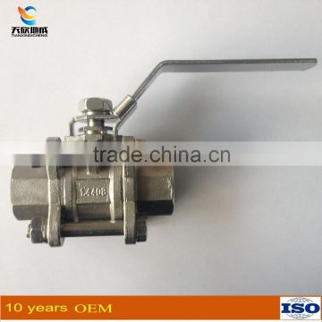 High quality stainless steel ss ball valve