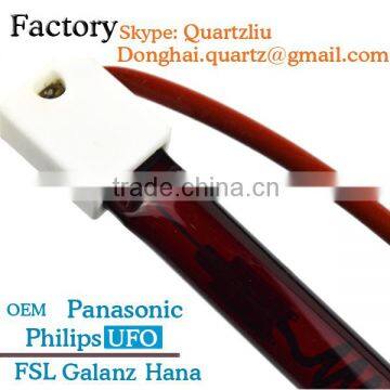 Ruby carbon fiber heating element