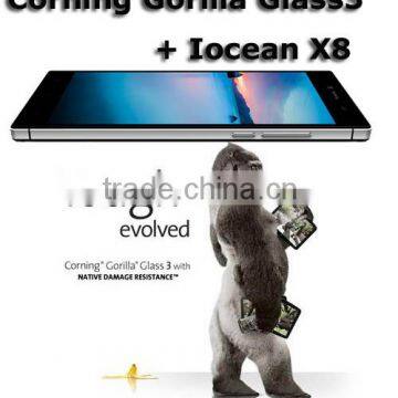 Iocean X8 MTK6592 5.7 inch Octa core android phone FHD Gorilla Glass3 touch screen 13 MP camera 2G RAM 32G ROM WCDMA 3G