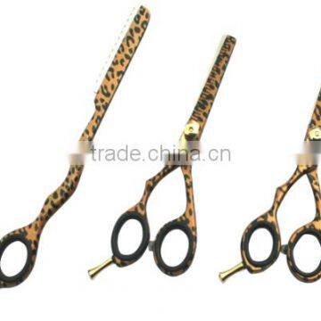 Left Handed Hairdressing Barber Salon Scissors, Thinning Scissors, Thinning Razor Set 5.5"