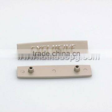 CR-ML00023 Custom Logo Engrave Metal Logo Label Sew for Leather photo-5